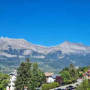 Nid Douillet Proche Des Pistes Avec Vue Montagne , Saint-Gervais-les-Bains France